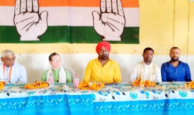 बस्तर विधानसभा प्रभारी बनते ही मलकीत सिंह गैदु ने उठाई कमान कार्यकर्ताओं मे भरा जोश