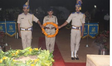 जगदलपुर के 80 वीं बटालियन में   शहीद जवानों को  दी गई श्रद्धांजलि...