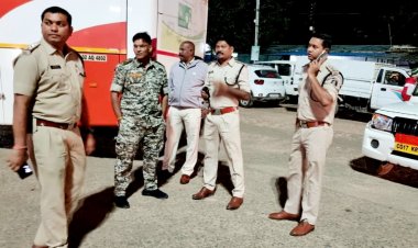 बस्तर पुलिस एक्शन मोड में शहर के चप्पे-चप्पे पर निगरानी रखी जा रही है..