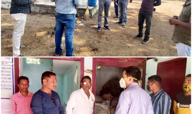 धान खरीदी केंद्र में लापरवाही पर मिली नोटिस....