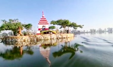 ऐतिहासिक दलपत सागर के प्राचीन शिव मंदिर में 2 साल बाद सैकड़ों श्रद्धालुओं ने किये भगवान शिव के दर्शन