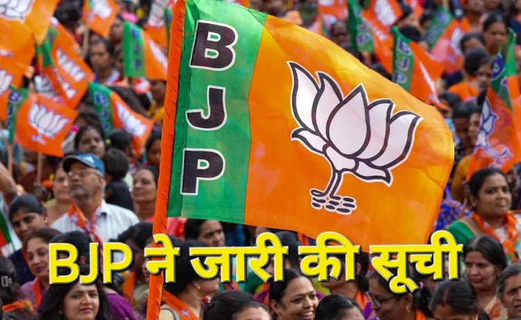 BJP छत्तीसगढ़ संगठन  की नए पदाधिकारियों की नियुक्ति…देखे सूची किसे क्या बनाया गया