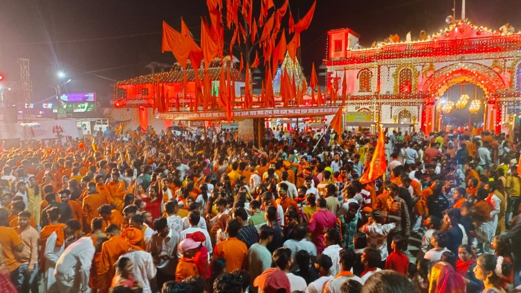 राम  नवमी पर शोभायात्रा में उमड़े जन सैलाब सुबह से देर रात तक राम जन्मोत्सव में डूबे रहे श्रद्धालु