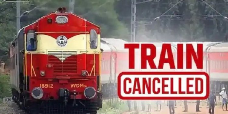 Train Canceled : फिर बढ़ने वाली है यात्रियों की परेशानी रायपुर से गुजरने वाली ये ट्रेनें रहेगी रद्द…