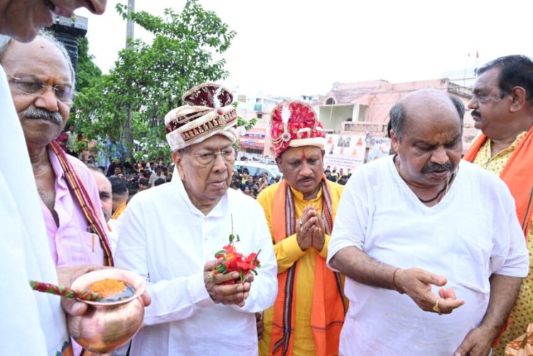 Rath Yatra 2024 : रथयात्रा महोत्सव में शामिल हुए राज्यपाल हरिचंदन