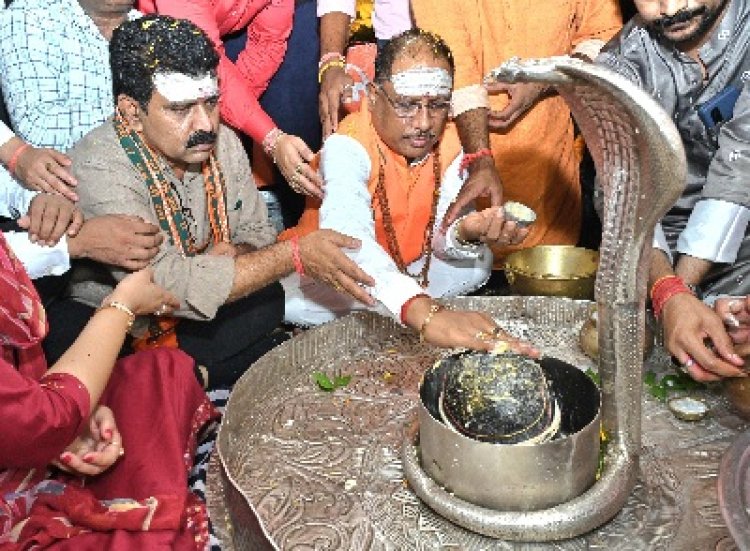 CG ब्रेकिंग : मुख्यमंत्री विष्णुदेव साय ने की भोरमदेव में बाबा भगवान शिव की पूजा-अर्चना