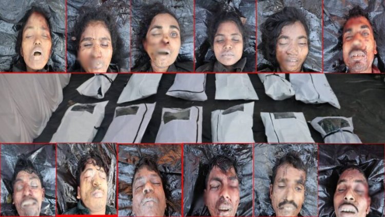Naxalite-Police Encounter: बीजापुर मुठभेड़ में ढेर हुए 12 हार्डकोर नक्सलियों के शव बरामद, भारी मात्रा में हथियार भी मिले