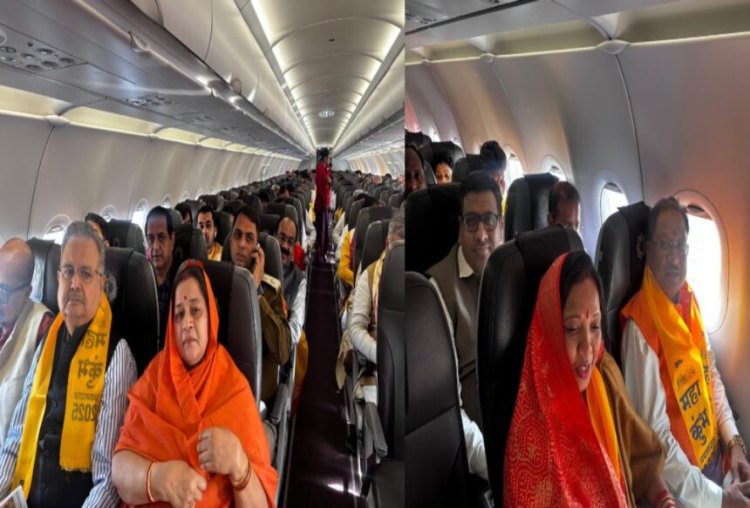 Breaking : मुख्यमंत्री साय प्रयागराज के लिए हुए रवाना, महाकुंभ में लेंगे आस्था की डुबकी