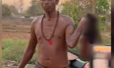 पत्नी का कटा सिर हाथ में लेकर गलियों में घूमता रहा पति , दहशत में आए लोग...हत्या से पहले साथ बैठकर पी थी शराब