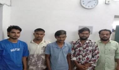 अश्लील वीडियो भेजकर वकील से ब्लैकमेलिंग कर 50 हजार रूपये मांगने वाले गिरोह का भांडा फूटा एक नाबालिग समेत 6 आरोपी गिरफ्तार