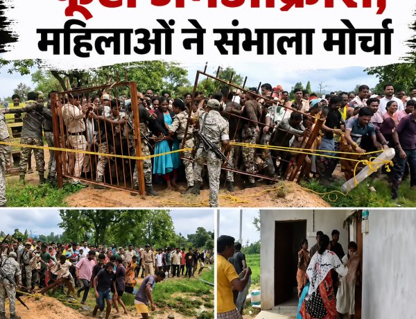 संगमपल्ली में शराब दुकान के खिलाफ फूटा जनआक्रोश, महिलाओं ने संभाला मोर्चा; विधायक विक्रम मंडावी भी धरने में शाम ल ग्रामीणों के कड़े विरोध के बाद आबकारी विभाग ने दिया शराब दुकान अन्य स्थान पर शिफ्ट करने का आश्वासन, आंदोलन फिलहाल स्थगित